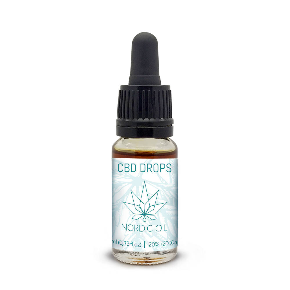 huile de cbd de chanvre nordic oil 20